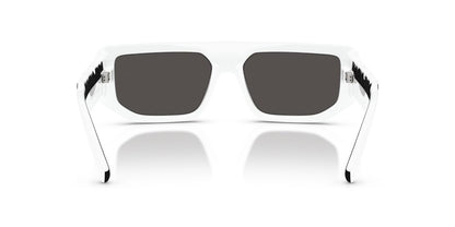 Anteojos De Sol Dolce DG6203 White Dark Grey Gris/Blanco