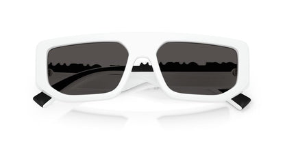 Anteojos De Sol Dolce DG6203 White Dark Grey Gris/Blanco