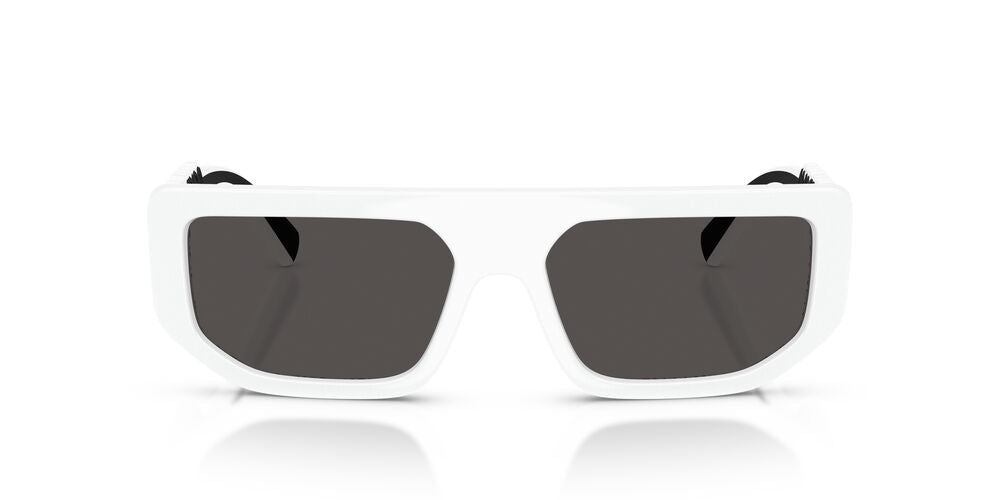 Anteojos De Sol Dolce DG6203 White Dark Grey Gris/Blanco