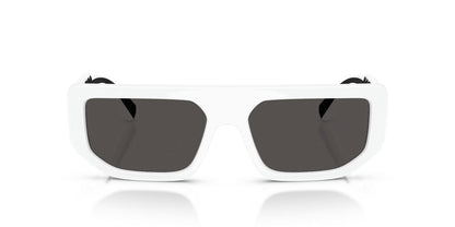 Anteojos De Sol Dolce DG6203 White Dark Grey Gris/Blanco