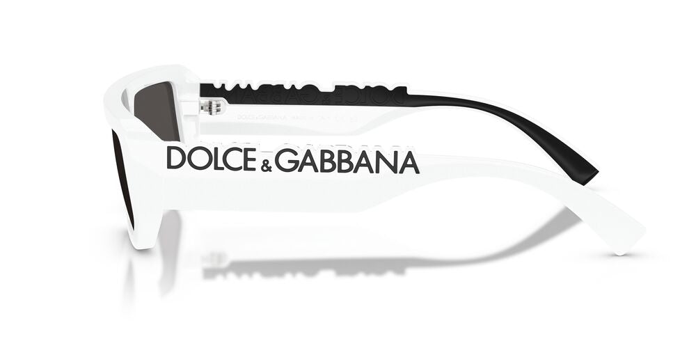 Anteojos De Sol Dolce DG6203 White Dark Grey Gris/Blanco