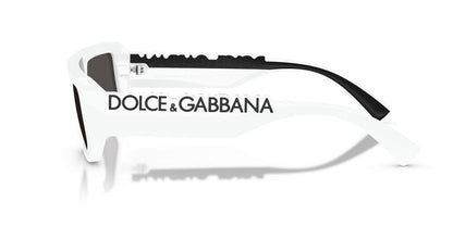Anteojos De Sol Dolce DG6203 White Dark Grey Gris/Blanco