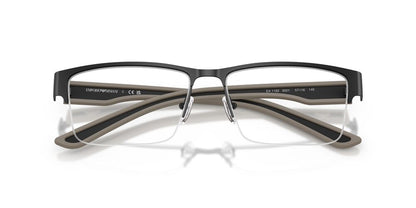 Anteojos Ópticos Emporio Armani 0EA1182 Rubberized Matte Black Matte Negro