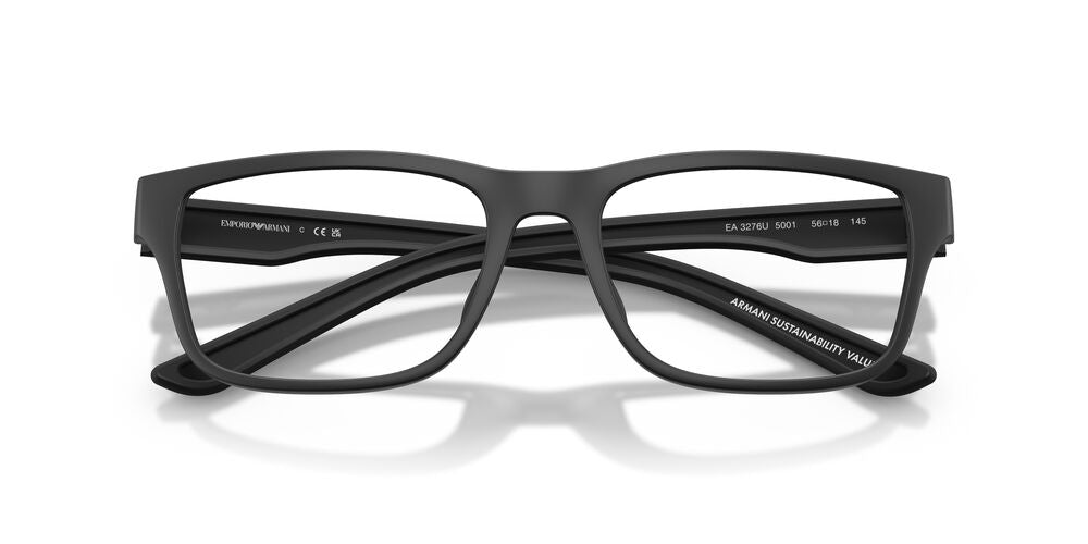 Anteojos Ópticos Emporio Armani 0EA3276U Rubberized Matte Black Matte Negro