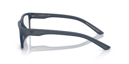 Anteojos Ópticos Emporio Armani 0EA3276U Rubberized Matte Blue Matte Azul