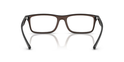 Anteojos Ópticos Emporio Armani 0EA3285U Shiny Black/Brown Rubber