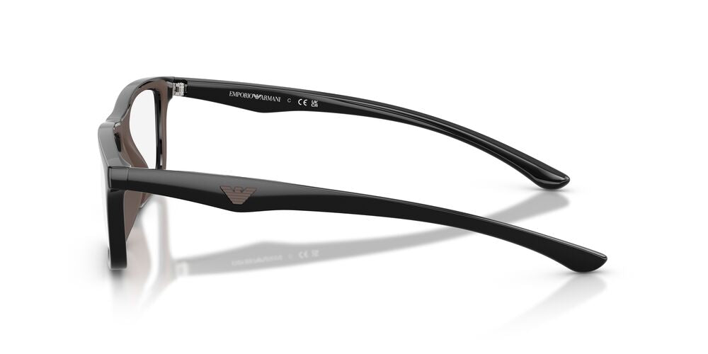 Anteojos Ópticos Emporio Armani 0EA3285U Shiny Black/Brown Rubber