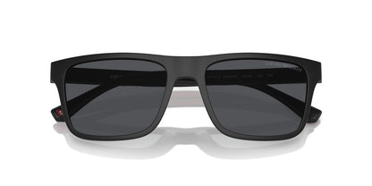Anteojos De Sol Emporio Armani EA4115 Sin Color/Negro Clip ON