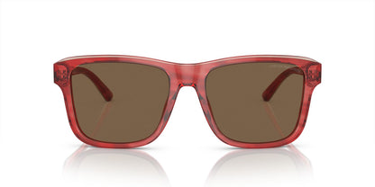 Anteojos De Sol Emporio Armani EA4208 Café/Burdeo