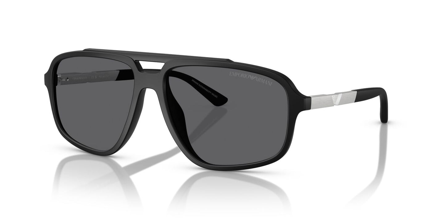 Anteojos De Sol Emporio Armani EA4236U Gris/Negro