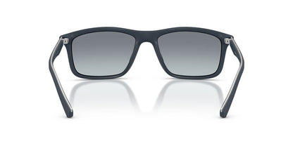 Anteojos De Sol Emporio Armani EA4257U Matte Blue Gradient Blue Azul/Azul