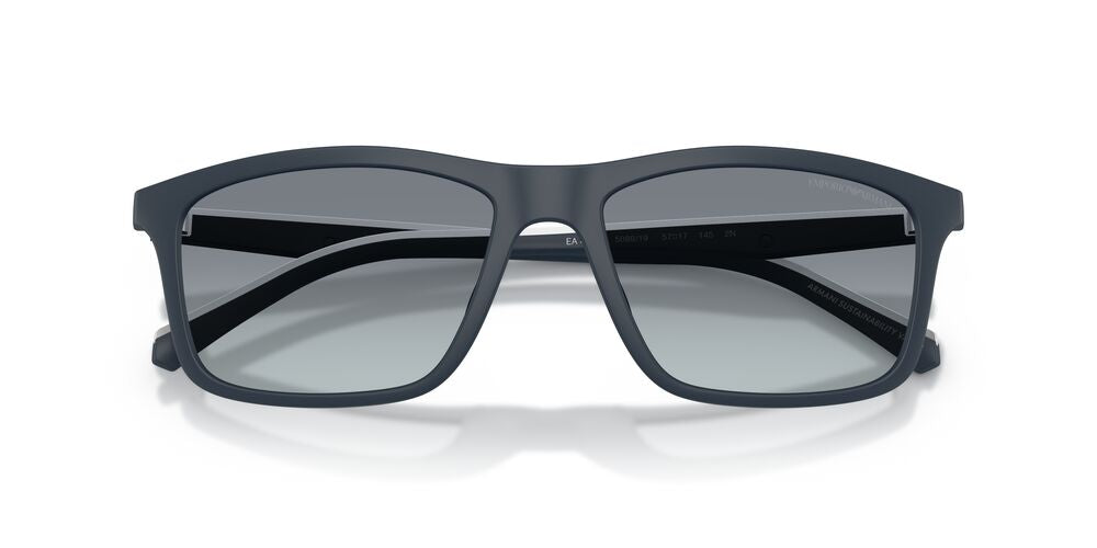 Anteojos De Sol Emporio Armani EA4257U Matte Blue Gradient Blue Azul/Azul