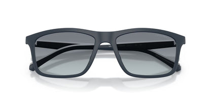 Anteojos De Sol Emporio Armani EA4257U Matte Blue Gradient Blue Azul/Azul