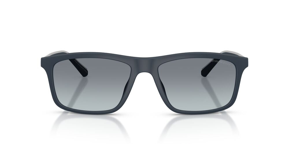 Anteojos De Sol Emporio Armani EA4257U Matte Blue Gradient Blue Azul/Azul