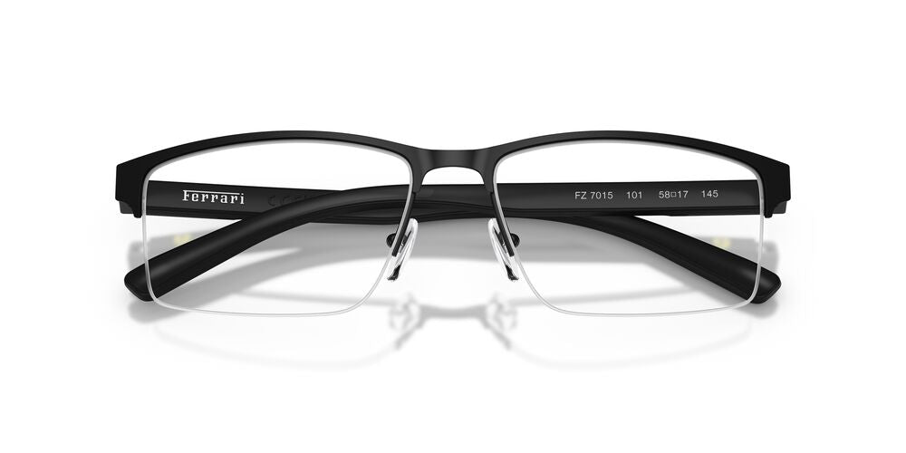 Anteojos Ópticos Ferrari Scuderia FZ7015 Black Matte Negro