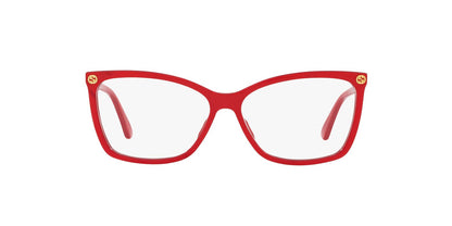 Anteojos Ópticos Gucci 0GC001018 Gg0025O Rojo