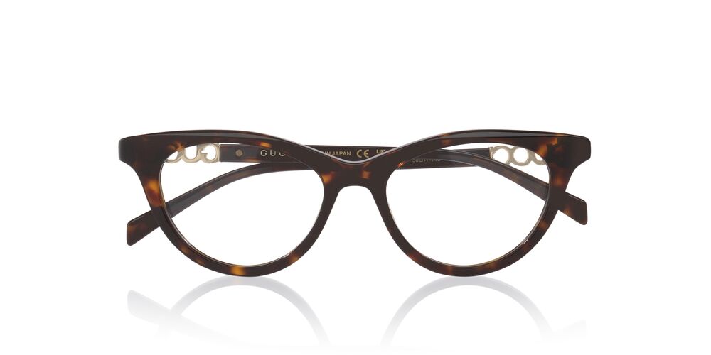 Anteojos Ópticos Gucci 0GC002723 Gg2034O Tortoise Café