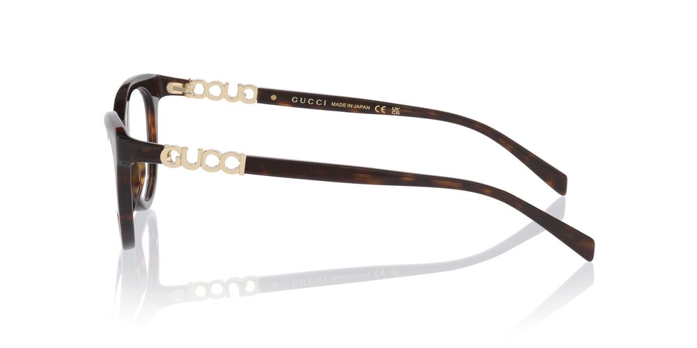 Anteojos Ópticos Gucci 0GC002723 Gg2034O Tortoise Café