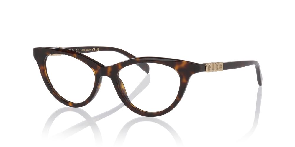 Anteojos Ópticos Gucci 0GC002723 Gg2034O Tortoise Café