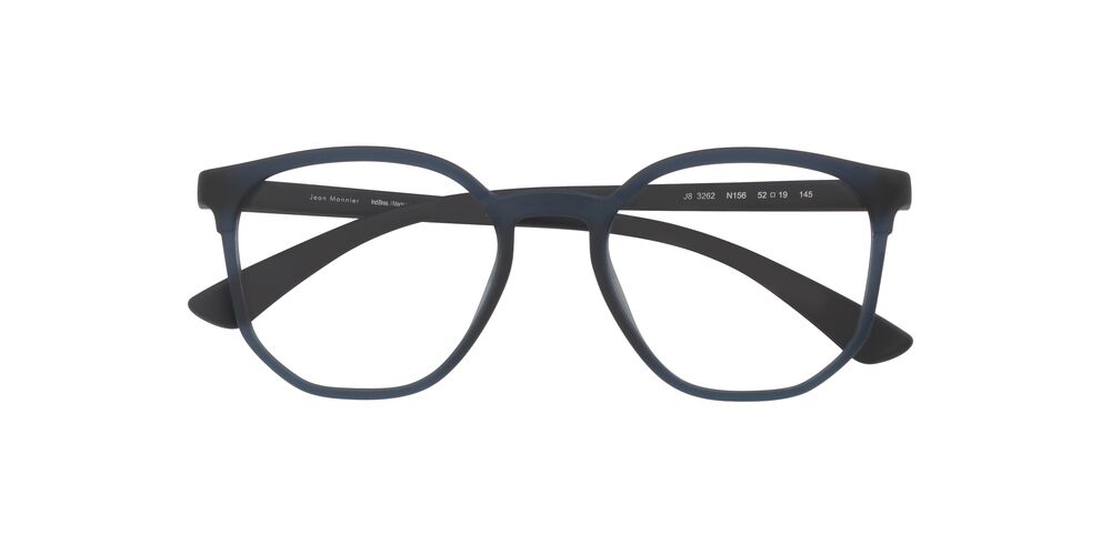 Anteojos Ópticos Jean Monnier 0J83262 Matte Transparent Blue Azul