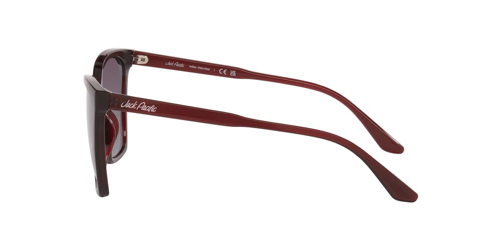Anteojos De Sol Jack Pacific 0JK1046U Gris/Rojo