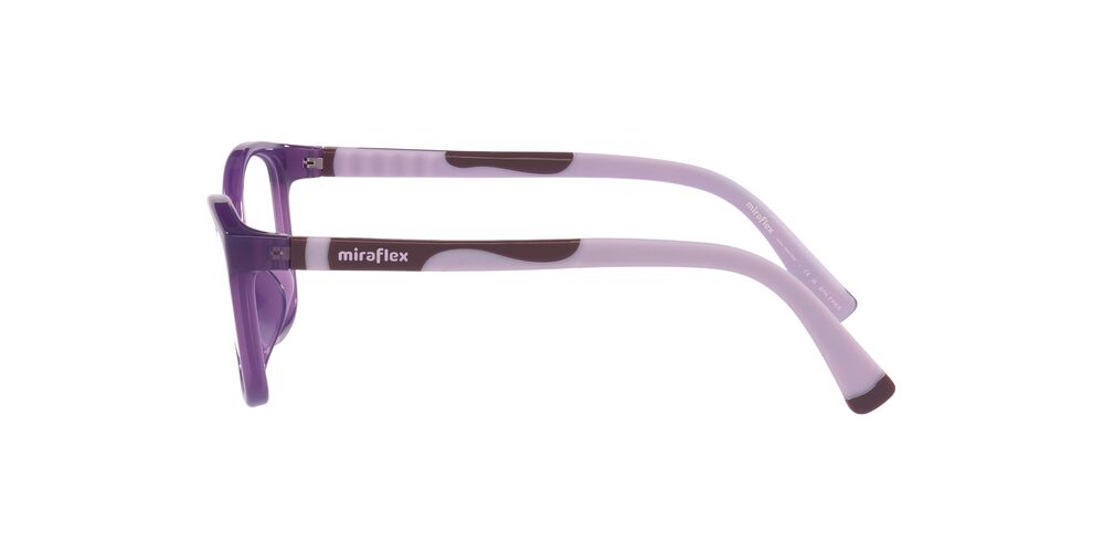 Anteojos Ópticos Miraflex 0MF4039 Translucent Purple Purpura