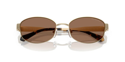 Anteojos De Sol Michael Kors 0MK1161 Monte Carlo Café/Dorado