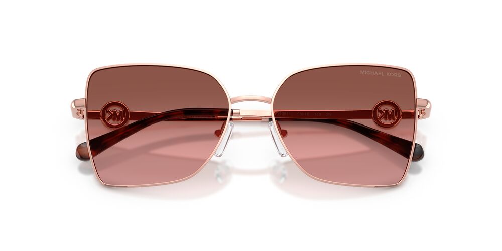 Anteojos De Sol Michael Kors 0MK1186 Patra Café/Dorado