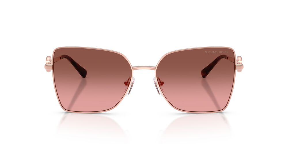 Anteojos De Sol Michael Kors 0MK1186 Patra Café/Dorado