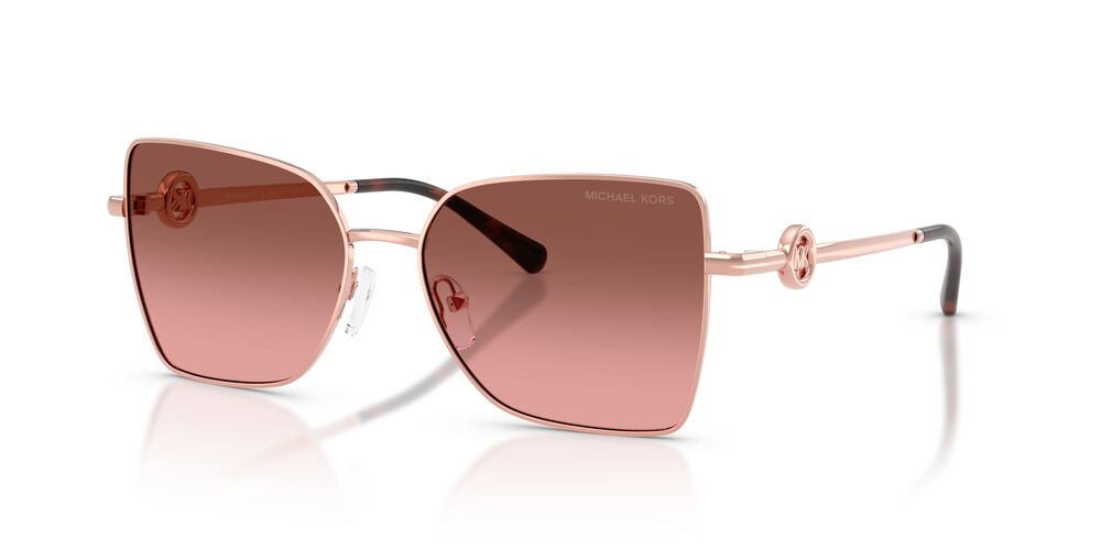 Anteojos De Sol Michael Kors 0MK1186 Patra Café/Dorado