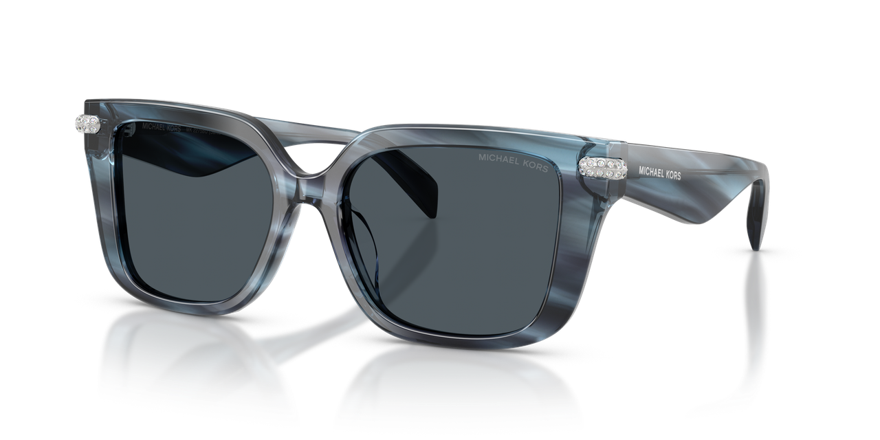 Anteojos De Sol Michael Kors 0MK2275BU Santo Domingo Denim Horn Blue