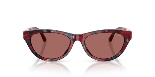 Anteojos De Sol Michael Kors 0MK2293U Napa Burdeo/Burdeo