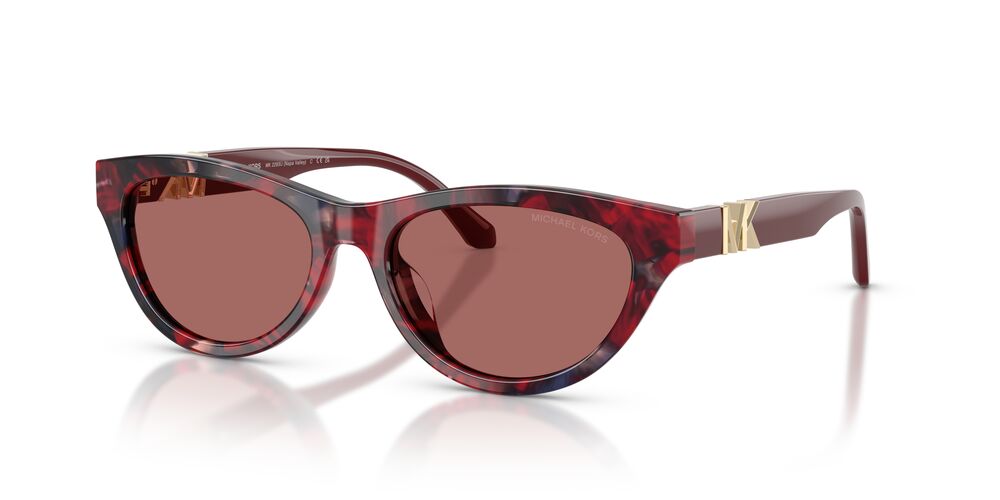Anteojos De Sol Michael Kors 0MK2293U Napa Burdeo/Burdeo
