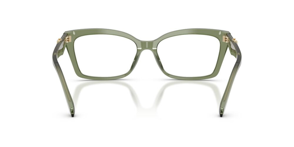 Anteojos Ópticos Michael Kors MK4165U Garzeno Green Transparent Verde