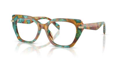Anteojos Ópticos Michael Kors MK4167U Nashville Teal Graphic Tortoise