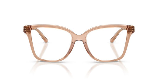Anteojos Ópticos Michael Kors 0MK4180U Kobe Light Brown Transparent Café