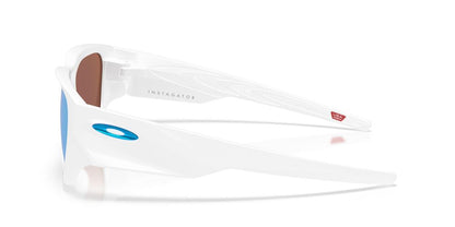 Anteojos De Sol Oakley OO9514 Instagator Matte White Prizm Deep Water Polar Azul/Blanco