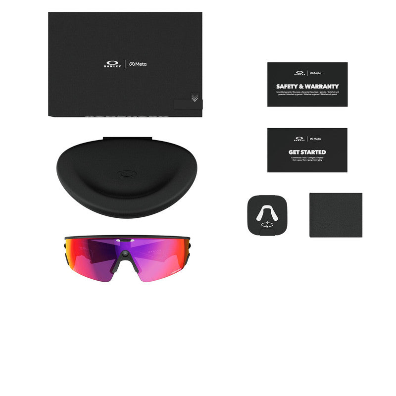 Anteojos De Sol Oakley Meta 0OW8001 Vanguard Rojo/Negro
