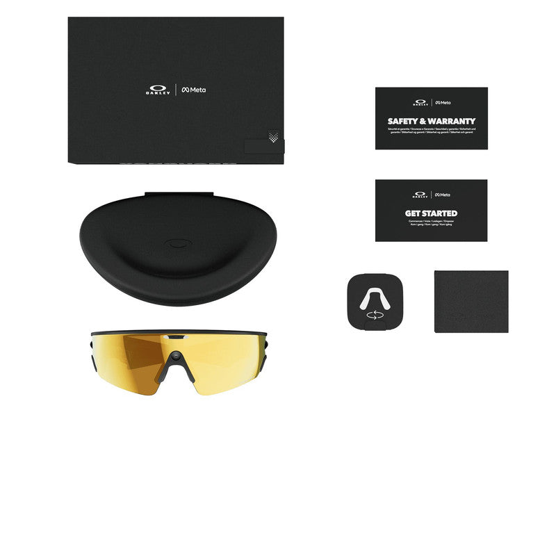 Anteojos De Sol Oakley Meta 0OW8001 Vanguard Café/Negro