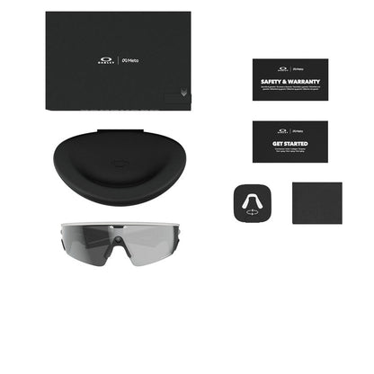 Anteojos De Sol Oakley Meta 0OW8001 Vanguard Gris/Blanco