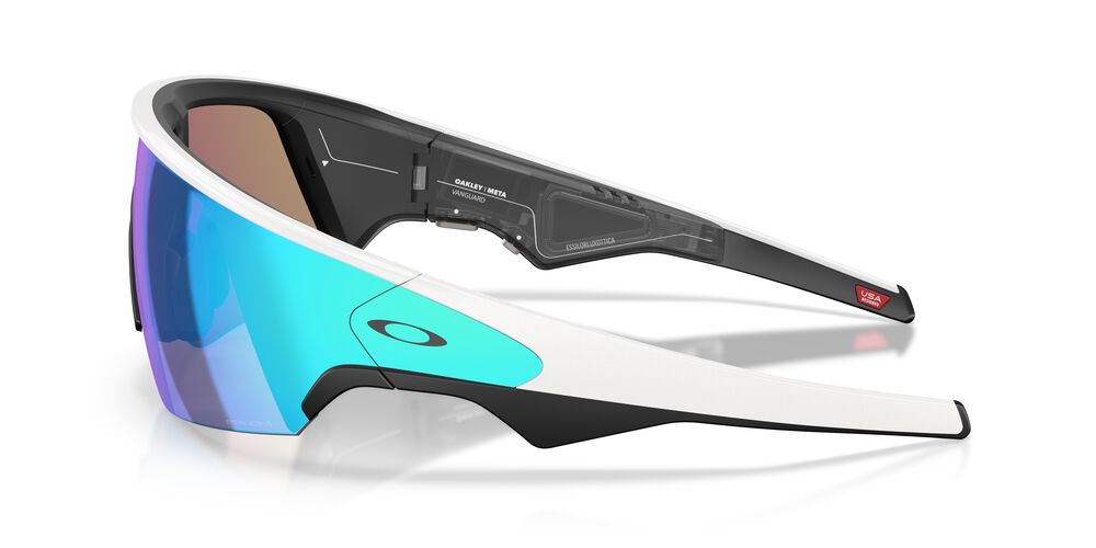 Anteojos De Sol Oakley Meta 0OW8001 Vanguard Azul/Blanco