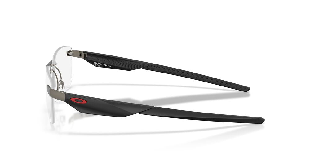 Anteojos Ópticos Oakley 0OX3126 Steakhouse 1.0 Matte Gunmetal Gris