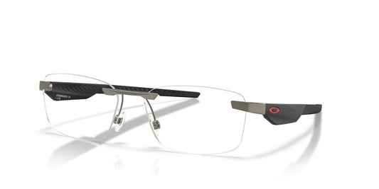 Anteojos Ópticos Oakley 0OX3126 Steakhouse 1.0 Matte Gunmetal Gris