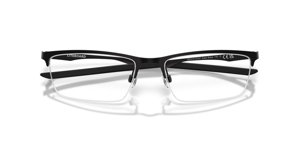 Anteojos Ópticos Oakley 0OX3141 Liteboard Satin Black Negro