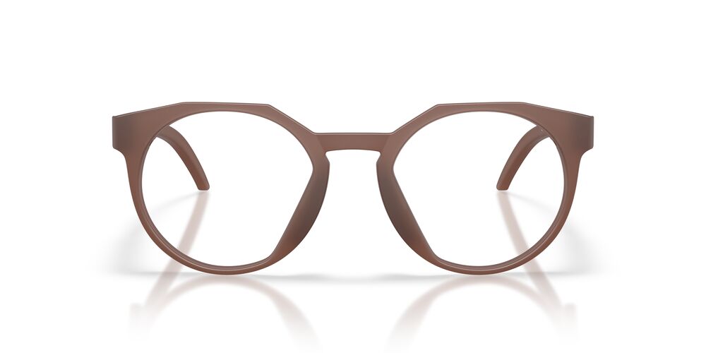 Anteojos Ópticos Oakley 0OX8139 Hstn Rx Matte Trans Mahogany Café