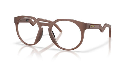 Anteojos Ópticos Oakley 0OX8139 Hstn Rx Matte Trans Mahogany Café