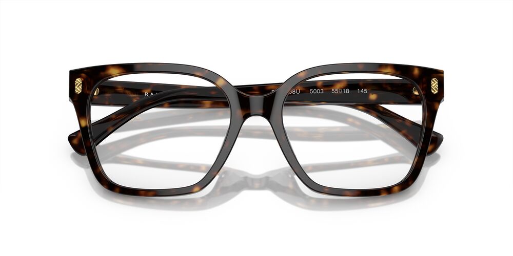 Anteojos Ópticos Ralph 0RA7158U Shiny Dark Havana Havana