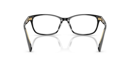 Anteojos Ópticos Ralph 0RA7194U Black On Transparent Negro