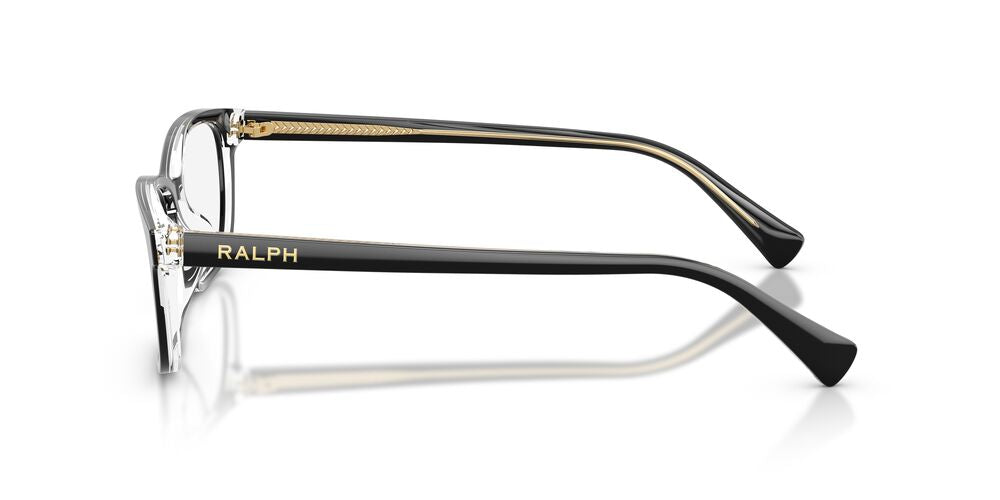 Anteojos Ópticos Ralph 0RA7194U Black On Transparent Negro