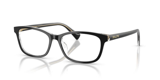 Anteojos Ópticos Ralph 0RA7194U Black On Transparent Negro